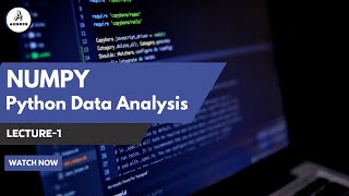 Mastering Data Analysis with Numpy in Python A Beginners Guide  Lecture 1 [upl. by Ehcsrop892]