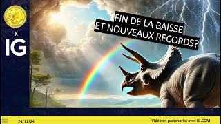 Trading CAC40 058 fin de la baisse et nouveaux records [upl. by Eremihc415]