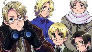 Hetalia The Allies 🇺🇲🇬🇧🇫🇷🇷🇺🇨🇳 Edit Video [upl. by Drona296]