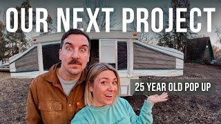 We bought an old pop up camper [upl. by Nivlad]