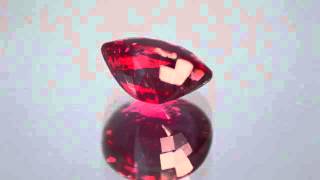 Beautiful Very Vivid Red Unheated Rubellite Tourmaline from Mozambique Oval Cut 596 ct [upl. by Stroup]