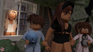 Oliver And Elena Get KIDNAPPED BY THEIR BIRTH MOM GOING TO JAIL VOICE Roblox Bloxburg Roleplay [upl. by Salb]