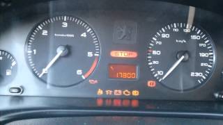 Peugeot 406 20 HDi Cold start 15 [upl. by Fabrianna]