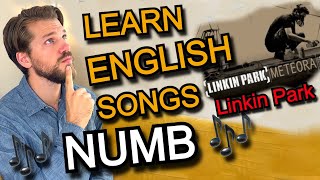 NUMB  Learn English With Popular Music [upl. by Rame]