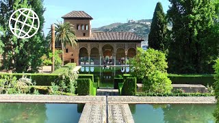 Alhambra  Granada Andalusia Spain Amazing Places [upl. by Enomis633]