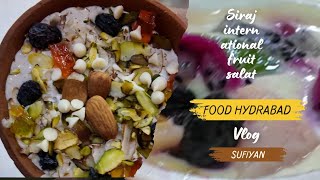 Famous Siraj International salat explore with Sufiyan Khan viralvideo trending food fruitsalad [upl. by Eceinert]