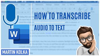 How to Use Transcribe in Word [upl. by Boesch268]