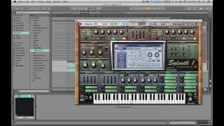 How to make  FX noise Hit Sylenth1  Ableton live 9 [upl. by Ovatsug]