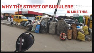 INSIDE THE STREET OF SURULERELAGOS NIGERIA  iteri  LAWANSON AGUDA [upl. by Eeladnerb]