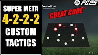 This META 4222 Custom Tactics is a CHEAT CODE in EA FC 25 [upl. by Eppie]