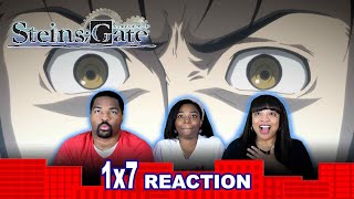 Steins Gate 1x7 Divergence Singularity  GROUP REACTION [upl. by Ayaros962]