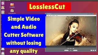 LosslessCut A Simple Video and Audio Cutter Software without losing any quality For Ubuntu [upl. by Betty]