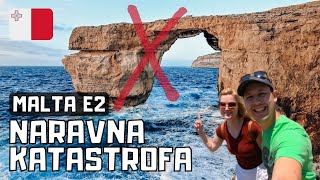 OTOK GOZO Dwejra in AZURNO OKNO  Malta Vlog 2  PončampSonč [upl. by Erina]