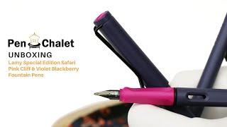 TWO NEW COLORS Lamy Special Edition Safari 2024 Fountain Pens [upl. by Ahseia]