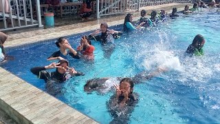 Swimming Time  Kegiatan Belajar Berenang Anak SMP Sukapura [upl. by Nosliw]