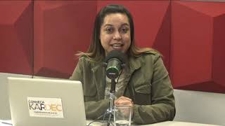 ANA ROSA FALA SOBRE A PEÇA VIOLETAS NA JANELA  Jornal Nova Era 22082018 [upl. by Gibbs]