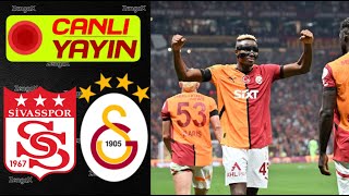 🔴SİVASSPOR GALATASARAY MAÇI CANLI İZLE  eFootball Türkçe Simülasyon [upl. by Allemac635]