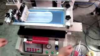 How to use Screen Printing Machine Mini Screen Printer Operation [upl. by Levenson]