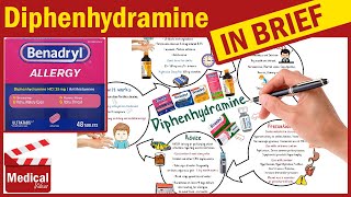 Diphenhydramine Hydrochloride  Benadryl  What is Diphenhydramine Uses Dosage amp Side Effects [upl. by Derward]