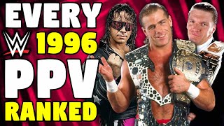 Every 1996 WWE PPV Ranked From WORST To BEST [upl. by Adiaj]