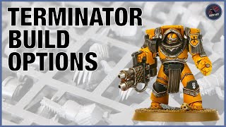 HORUS HERESY CATAPHRACTII TERMINATORS BUILD OPTIONS  Weapons amp Parts Included With Age Of Darkness [upl. by Rabkin]