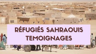 TEMOIGNAGES DES RÉFUGIÉS SAHRAOUIS DE TINDOUF [upl. by Africa]