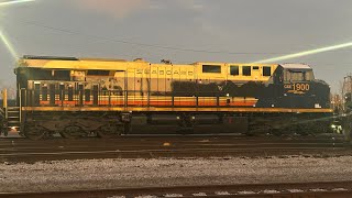 CSX 1900 Sits in Parsons Yard Awaiting its next Assignment [upl. by Vetter]