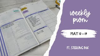 Weekly PWM  May 13  19 2024  Sterling Ink B6 Common Planner [upl. by Eelyram]