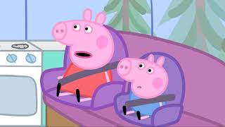 Peppas Camper Van Holiday 🐷🚚 Peppa Pig Full Episodes  Peppa Official Family Kids Cartoon [upl. by Anatollo]