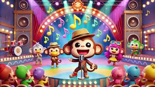 Dancing Monkeys Songquot is a lively and energetic song that invites kids to join a troop [upl. by Raknahs922]