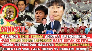 AKHIRNYA WASITNYA DI SANKSI Laga Timnas Indonesia Vs Bahrain Jadi Sorotan Media Di Seluruh Dunia [upl. by Odie377]