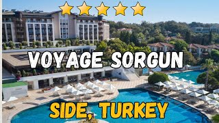 Voyage Sorgun Hotel  Side Turkey AllInclusive Resort [upl. by Ecnahc]