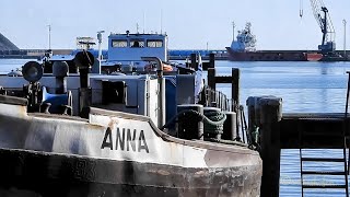 Binnentanker TMS ANNA ex YGGDRASIL Emden DC6276 MMSI 211541590 inland tanker BJ 1964 [upl. by Llechtim]