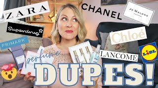 THE BEST HIGH STREET PERFUME DUPES Primark Vs Jo Malone Superdrug Vs Chanel Lidl Vs Chloe Zara etc [upl. by Filia]