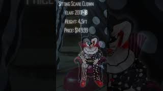 Spirit Halloween Prop Overviews Sitting Scare Clown  Nate Is Here [upl. by Sara874]