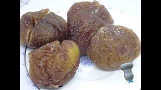 Recette des marrons glacés [upl. by Enimzaj811]