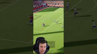 HOW DID HE MISS THIS 🤣 football eafc24 eafc shorts fc24 [upl. by Kuster46]