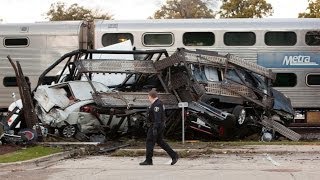 Metra train collision in Bartlett [upl. by Armington439]