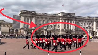 Fantastic Spectacle as The Band of the Grenadier Guards March Past Buckingham Palace 2023 [upl. by Arundel]