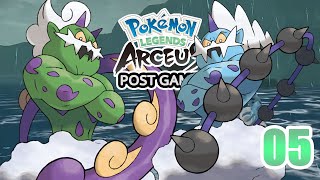 จับโปเกม่อน TORNADUS และ THUNDERUS   POKEMON LEGENDS ARCEUS POSTGAME EP05 [upl. by Lorenz]