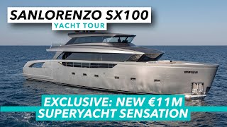 Sanlorenzo SX100 yacht tour  Inside a new €11m superyacht sensation  Motor Boat amp Yachting [upl. by Island948]