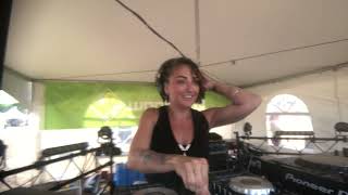 DJ MISSY DI  this was my very first time performing LIVE at Charivari Festival  Detroit techno ♿️ [upl. by Attenol]