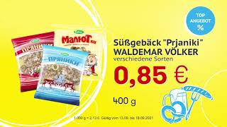 Süßgebäck quotPrjanikiquot  WALDEMAR VÖLKER  Top Angebote Mix Markt 130918092021 [upl. by Parthinia]