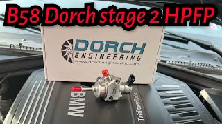 Dorch Stage 2 HPFP B58 install [upl. by Arria]