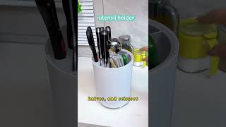 Make sure you have a multifunctional utensil holder in your kitchen kitchenhacks [upl. by Enihpled192]