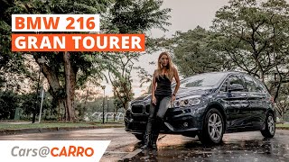 BMW 216 Gran Tourer Review  7 Seater Luxury MPV  CarsCARRO [upl. by Ralaigh]