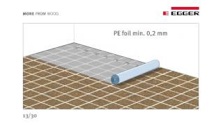 EGGER Flooring  Installation preparation and sub floors [upl. by Ettevad]