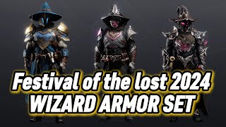 Destiny 2 festival of the lost 2024 WIZARD ARMOR SET [upl. by Hsan]