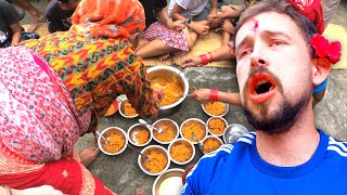 INSANE Spiciest Noodle Challenge in Nepali Village 🌶️🇳🇵 [upl. by Onej]