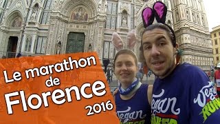 Le marathon de Florence 2016  Lapins Runners [upl. by Ahseyd752]